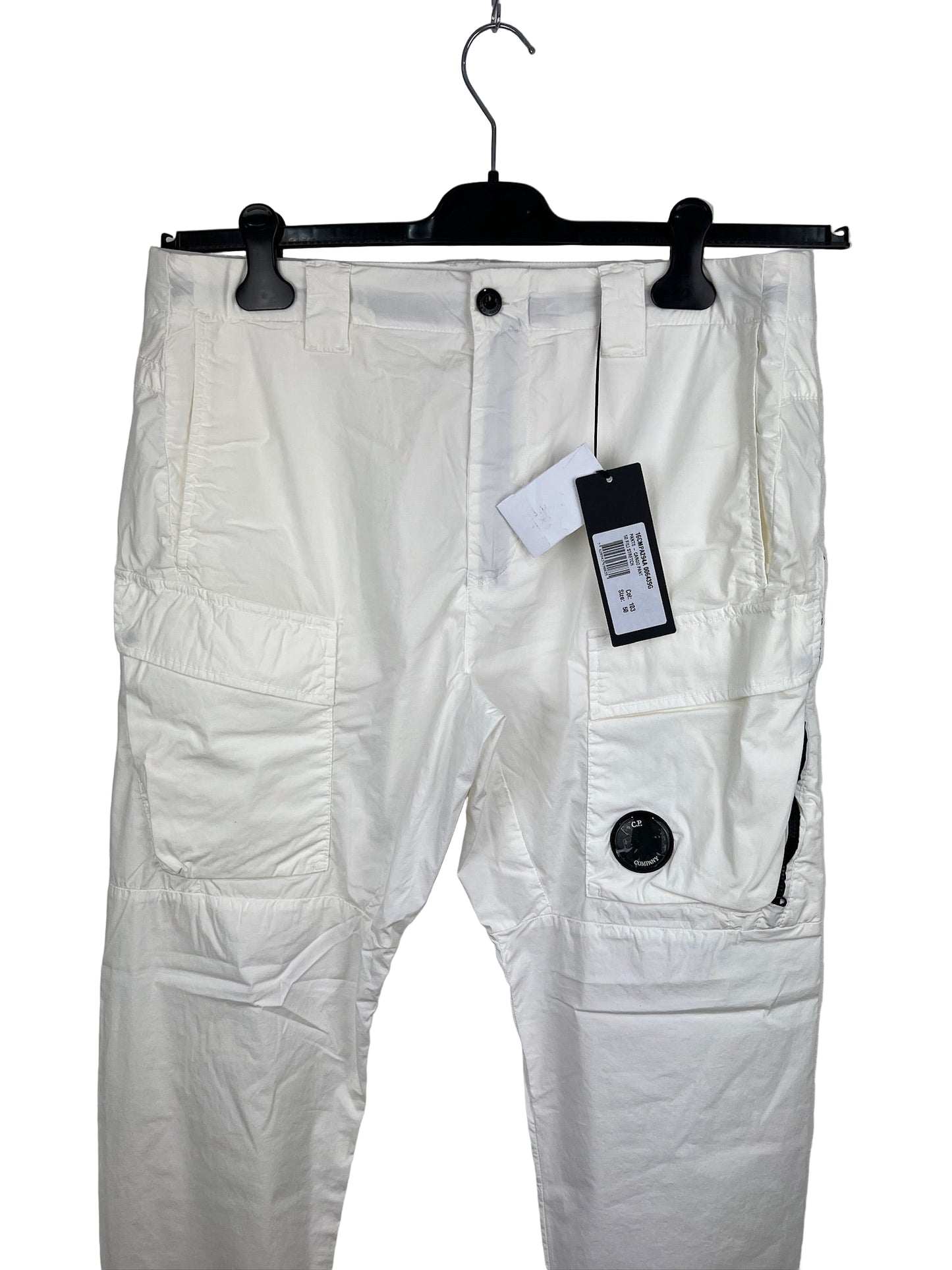 Pantaloni cargo bianchi C.P. Company (nuovi con cartellino) - Taglia 50