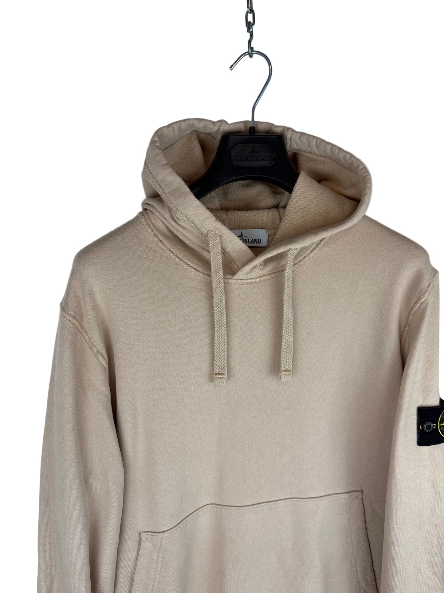 Felpa rosa antico con cappuccio Stone Island - Taglia L