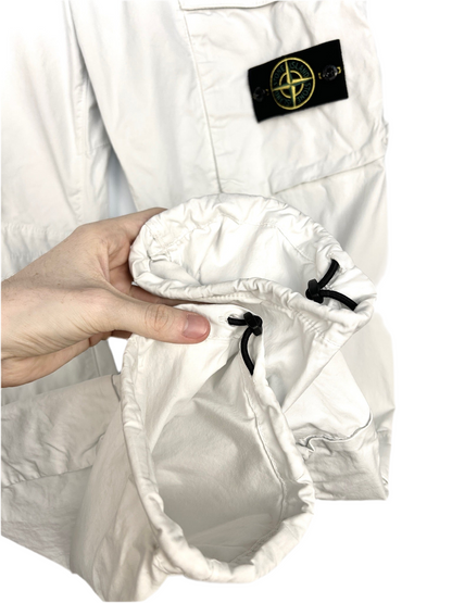 Pantaloni cargo bianchi Stone Island - Taglia W31