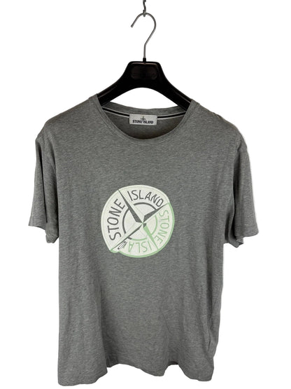 T-shirt grigia Stone Island - Taglia L