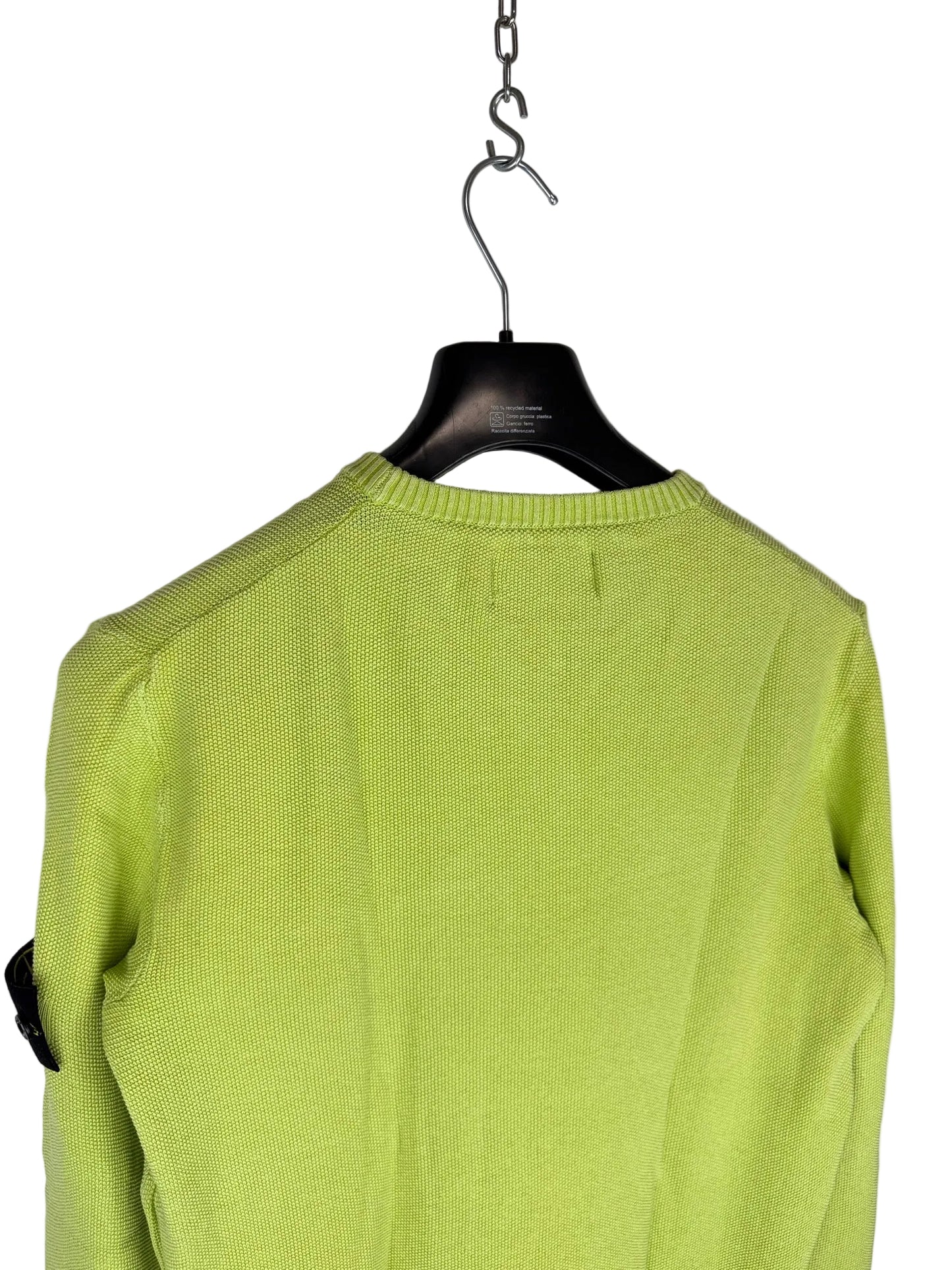 Maglione verde lime Stone Island - Taglia L