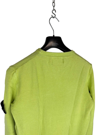 Maglione verde lime Stone Island - Taglia L