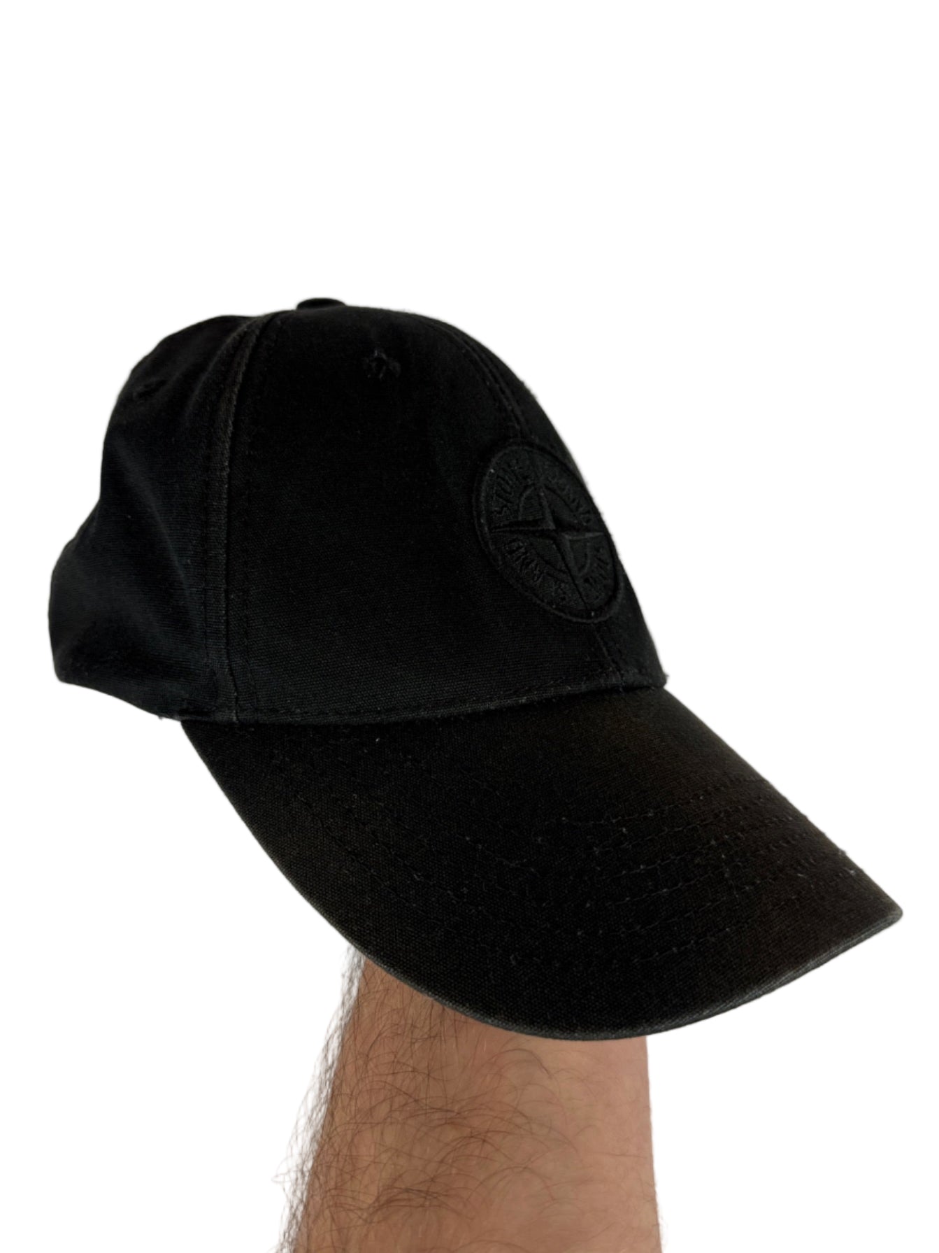 Cappello con visiera nero Stone Island - Taglia unica