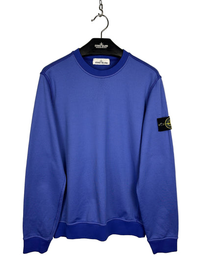 Felpa blu elettrico Stone Island - Taglia S