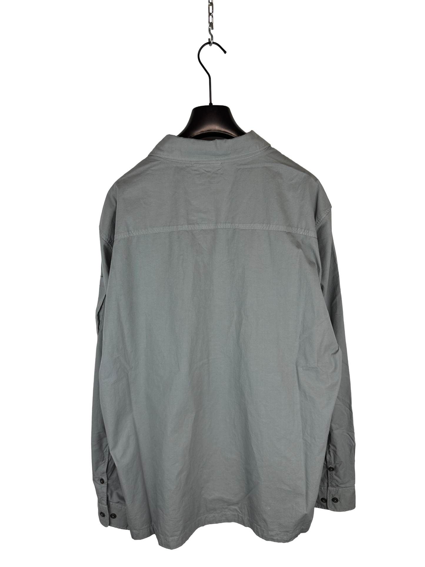 Overshirt grigia con chiusura a zip C.P. Company (nuova con cartellino) - Taglia 3XL