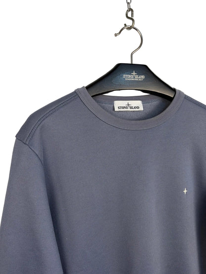 Felpa blu Stellina Stone Island - Taglia L