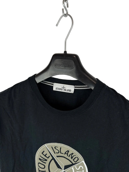 T-shirt nera Stone Island - Taglia M