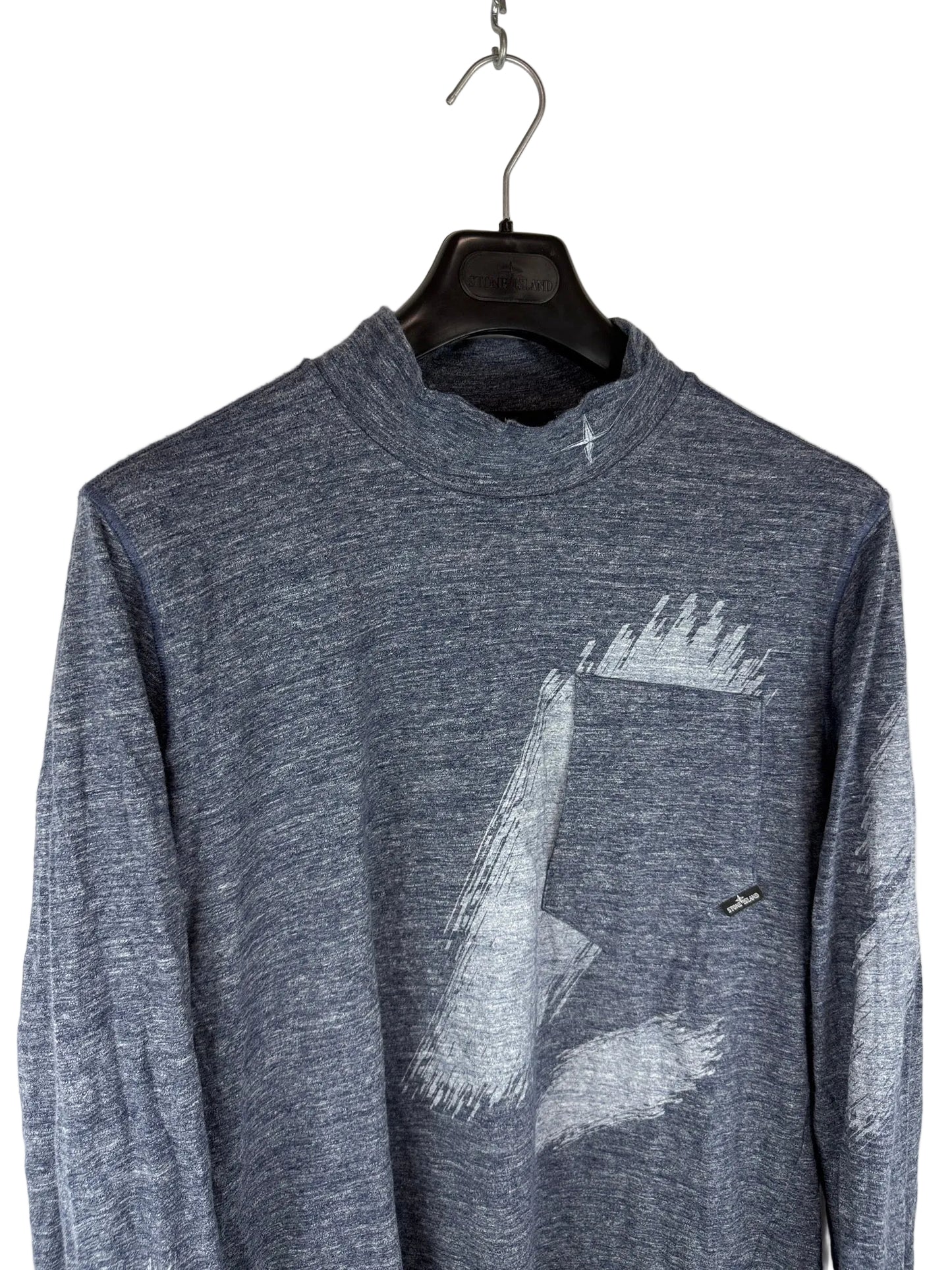 Felpa blu Stone Island Shadow Project - Taglia L