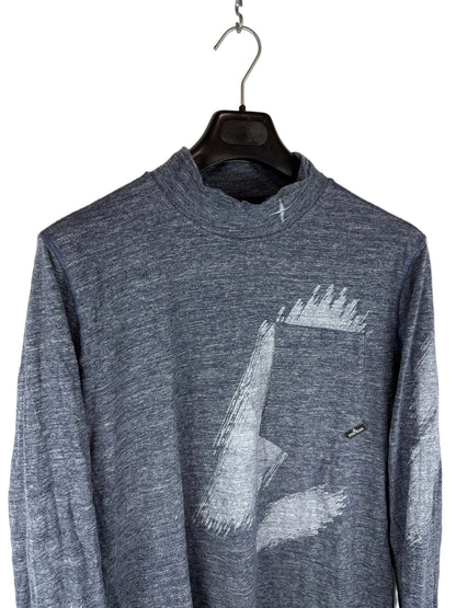 Felpa blu Stone Island Shadow Project - Taglia L