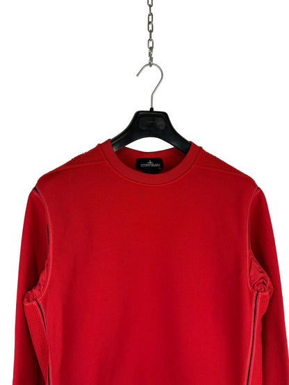 Felpa rossa Shadow Project Stone Island - Taglia M