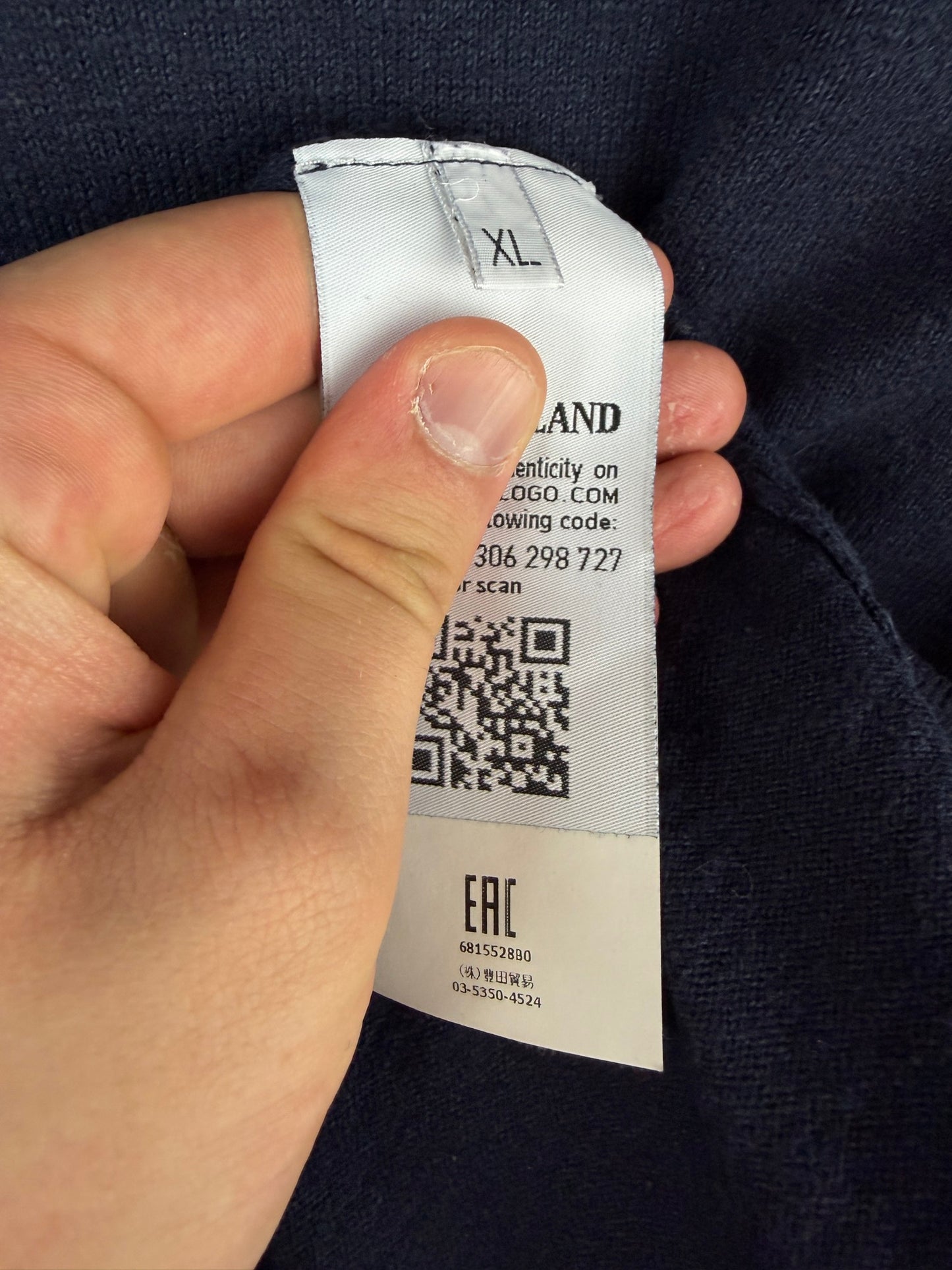 Maglione blu navy Stone Island - Taglia XL