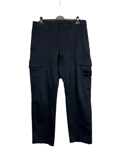 Pantaloni cargo ghost blu navy Stone Island - Taglia W33