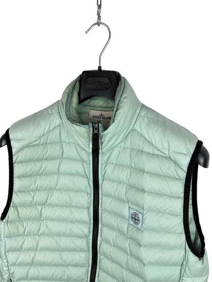 Giacca verde menta Loom Woven Chambers R-Nylon Down-TC Stone Island - Taglia M