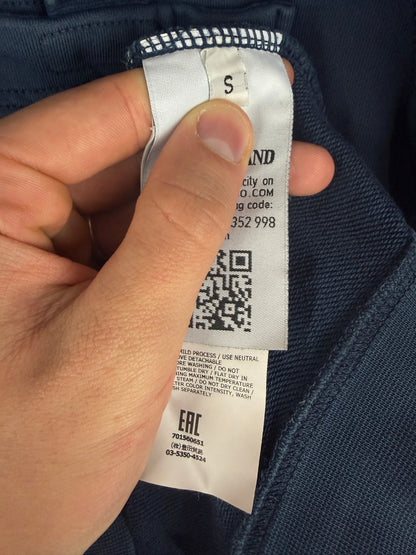 Felpa blu con taschino sul petto Stone Island - Taglia S