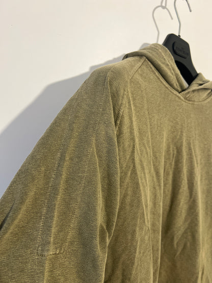 Felpa verde kaki con cappuccio Stone Island - Taglia XL
