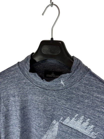 Felpa blu Stone Island Shadow Project - Taglia L