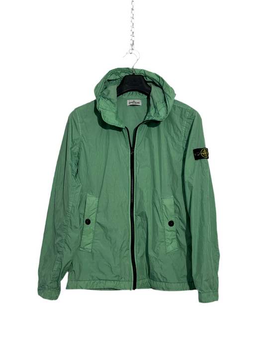 Giacca verde menta con zip e cappuccio Stone Island - Taglia Junior (14 anni, 170cm)
