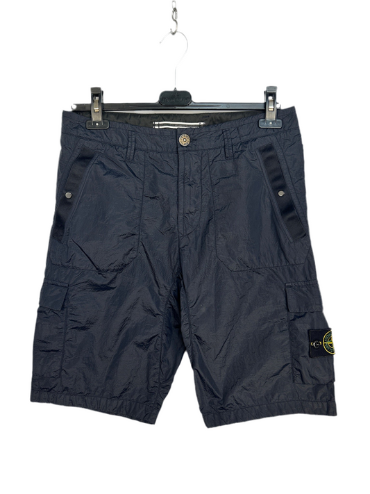 Pantaloncini cargo neri Stone Island - Taglia W29