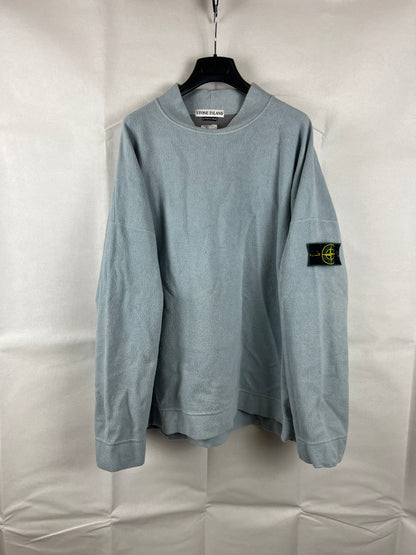 Felpa azzurra vintage Stone Island - Taglia L
