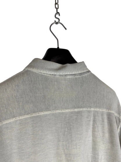 Polo grigia a maniche lunghe Stone Island - Taglia XXL