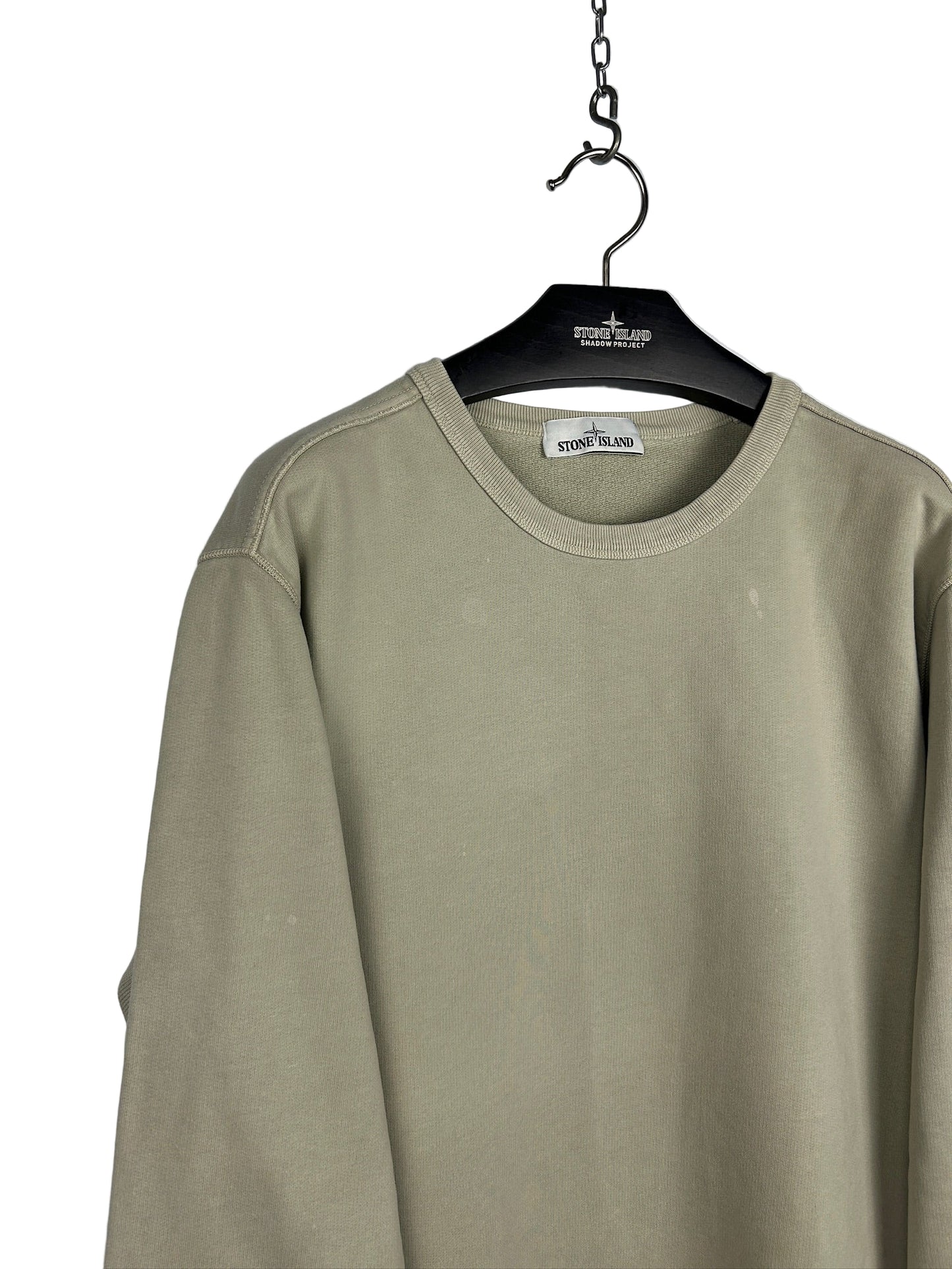 Felpa verde salvia Stone Island - Taglia XXL