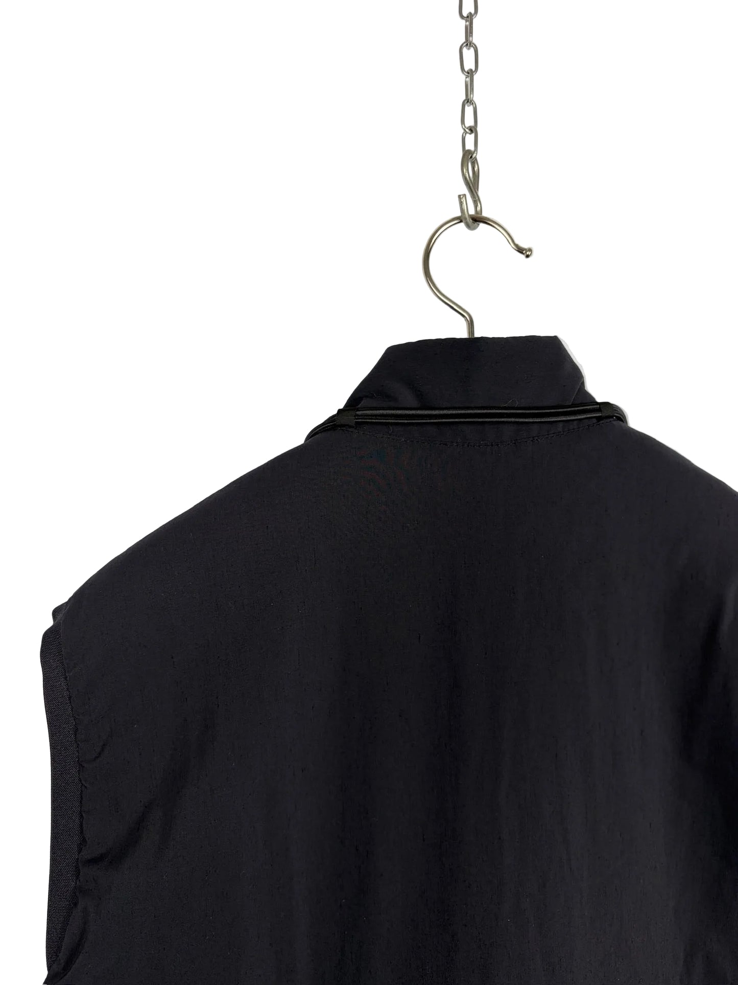 Giacca smanicato nera Stone Island Stellina Capo Campionario (nuovo con cartellino) - Taglia L