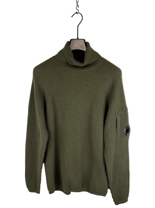 Maglione dolcevita verde C.P. Company - Taglia S