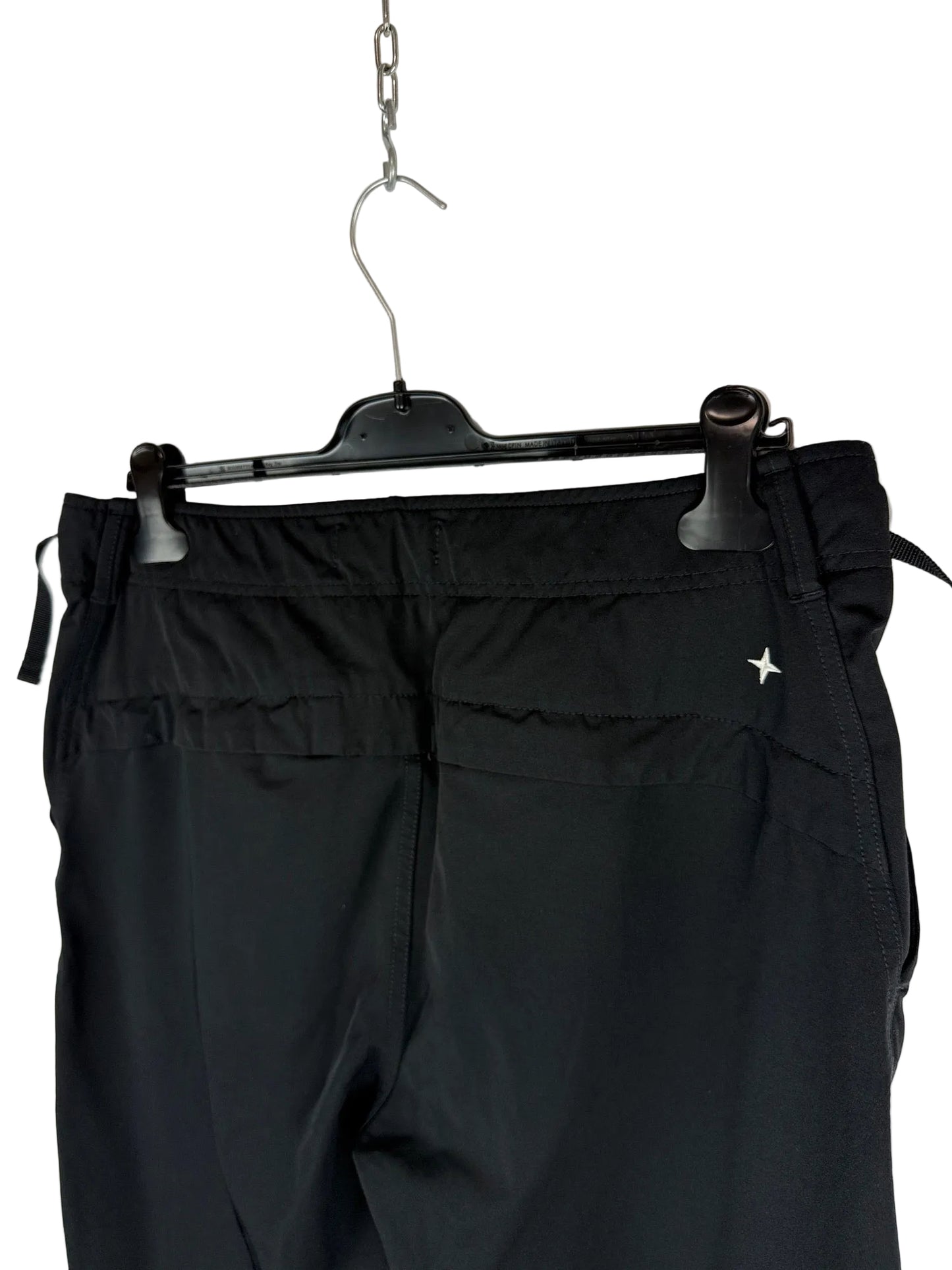 Pantaloni neri in nylon tecnico Soft Shell Stellina Stone Island - Taglia W32