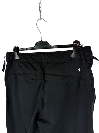 Pantaloni neri in nylon tecnico Soft Shell Stellina Stone Island - Taglia W32