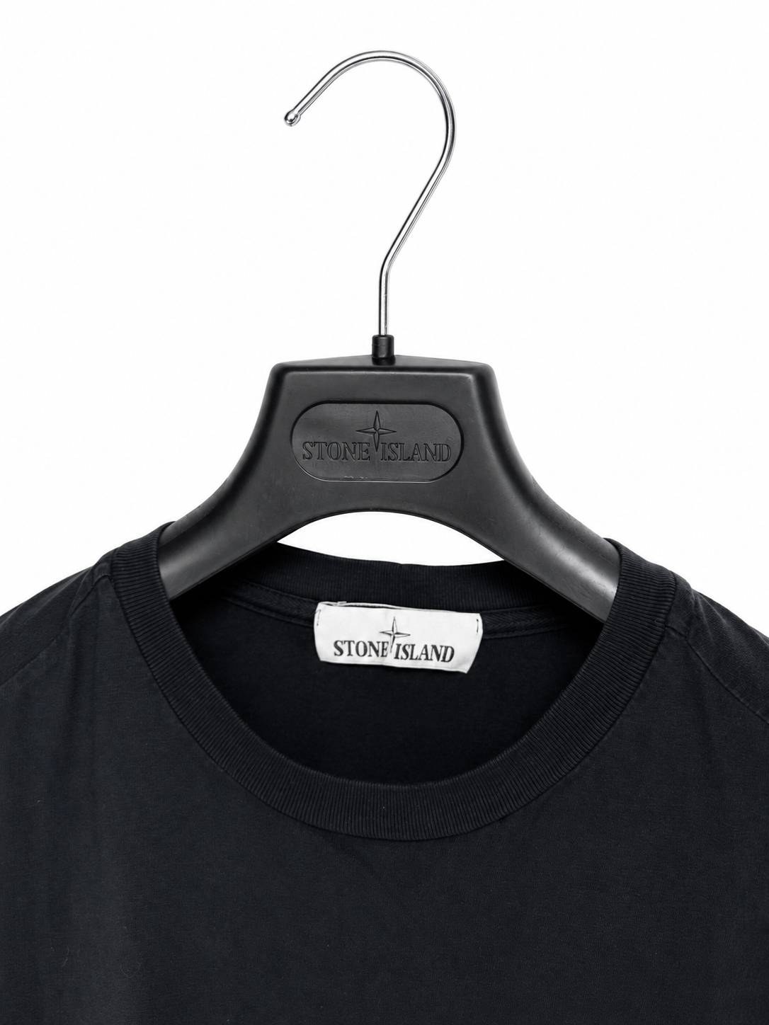 T-shirt nera Stone Island - Taglia M