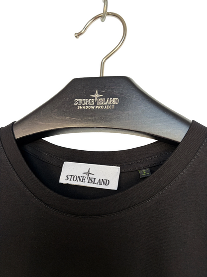 Promotional Black T-Shirt from Chicago Stone Island Shop - Size L