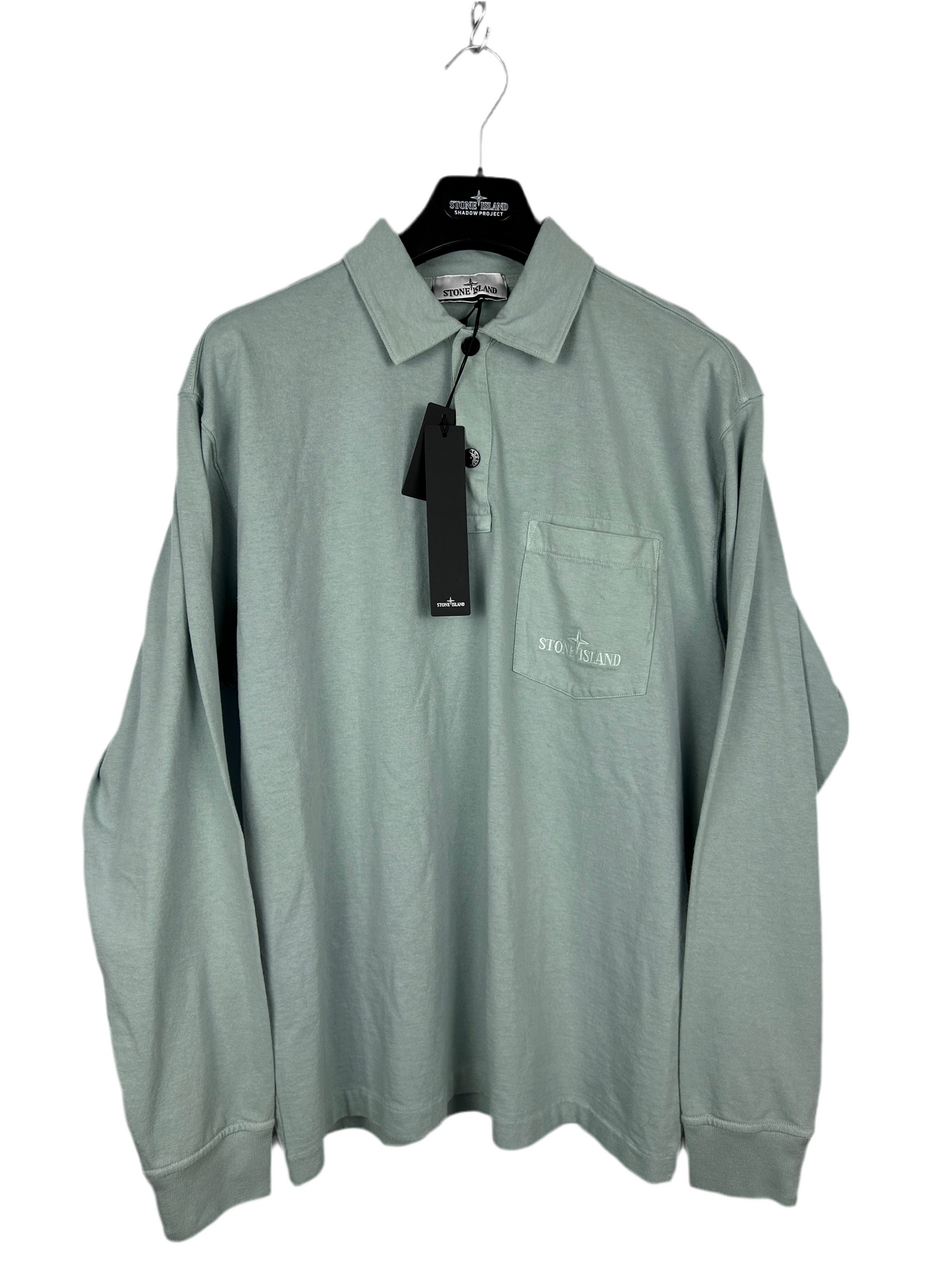 Camicia verde Stone Island (nuova con cartellino) - Taglia M