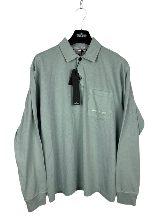 Camicia verde Stone Island (nuova con cartellino) - Taglia M