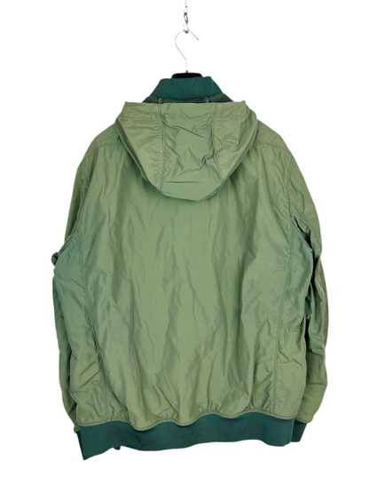 Giacca verde Stone Island "Micro Reps" - Taglia XXXL