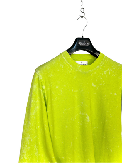 Maglione lime tie dye OVD camo Stone Island - Taglia L