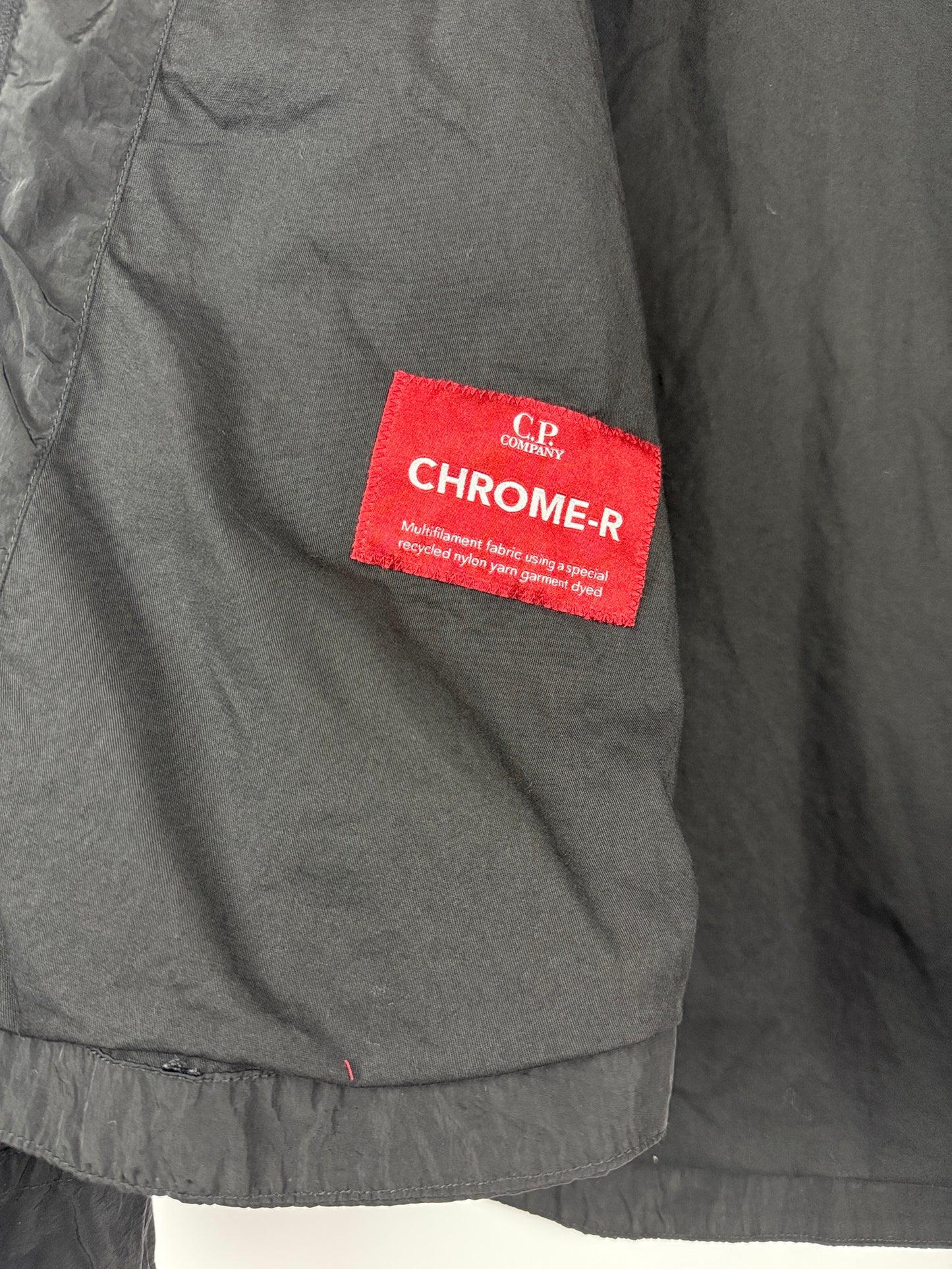 Giacca Chrome-R nera in nylon C.P. Company (nuova con cartellino) - Taglia XL