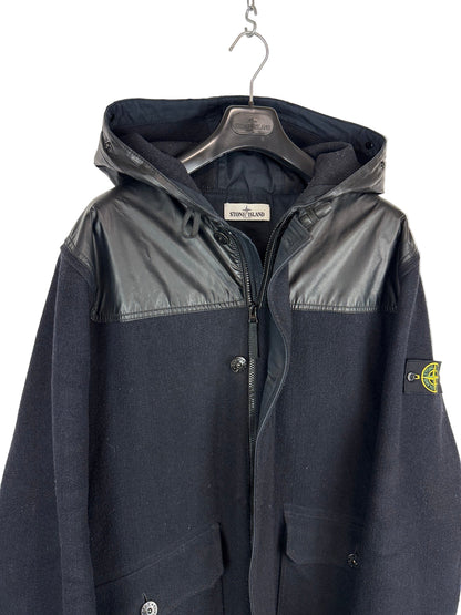 Giacca Montgomery Panno Speciale Mussola Gommata Stone Island - Taglia 3XL