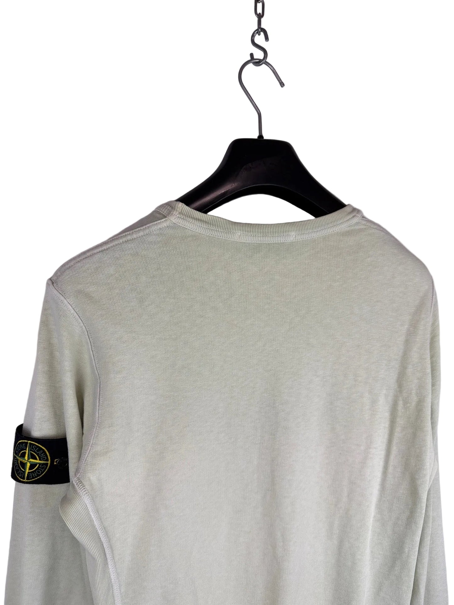 Felpa verde salvia Stone Island - Taglia S