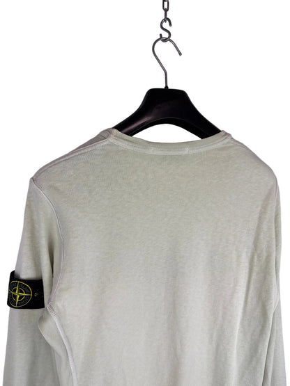 Felpa verde salvia Stone Island - Taglia S