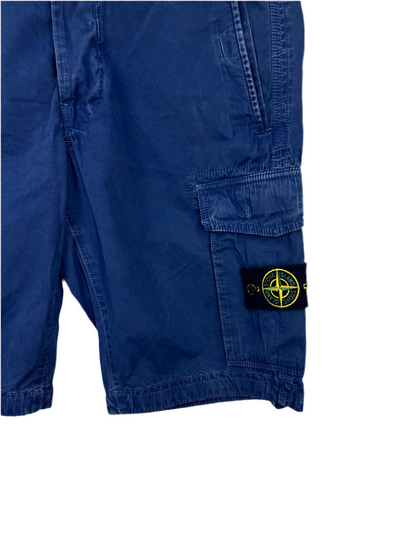 Pantaloncini cargo blu Stone Island - Taglia W31