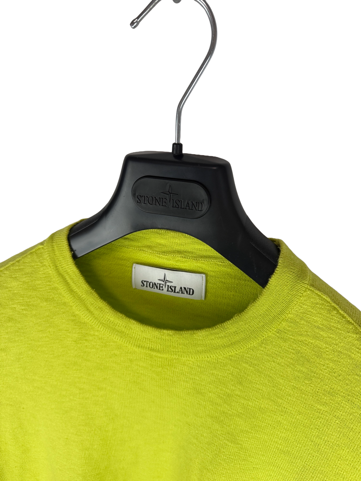 Maglione giallo lime Stone Island - Taglia S
