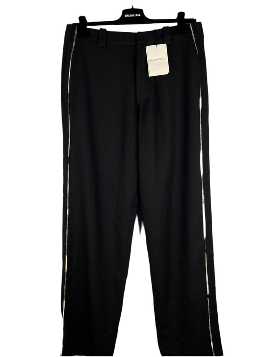 Pantaloni da donna neri Balenciaga (nuovi con cartellino) - Taglia 52