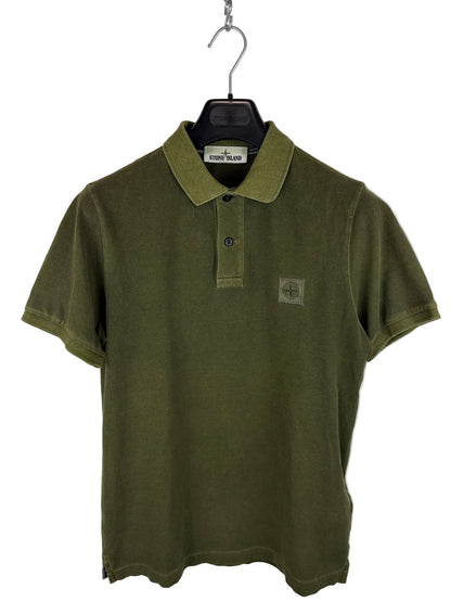 Polo verde Stone Island - Taglia M