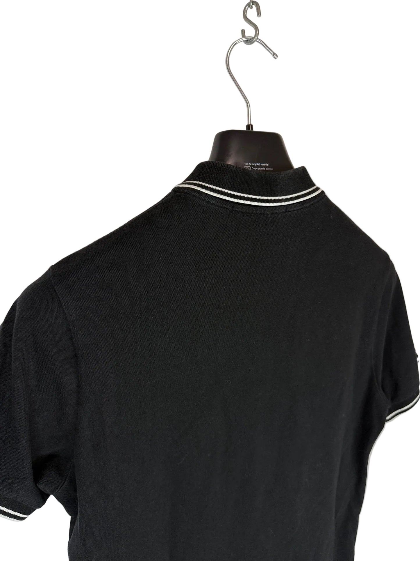Polo nera Stone Island - Taglia M