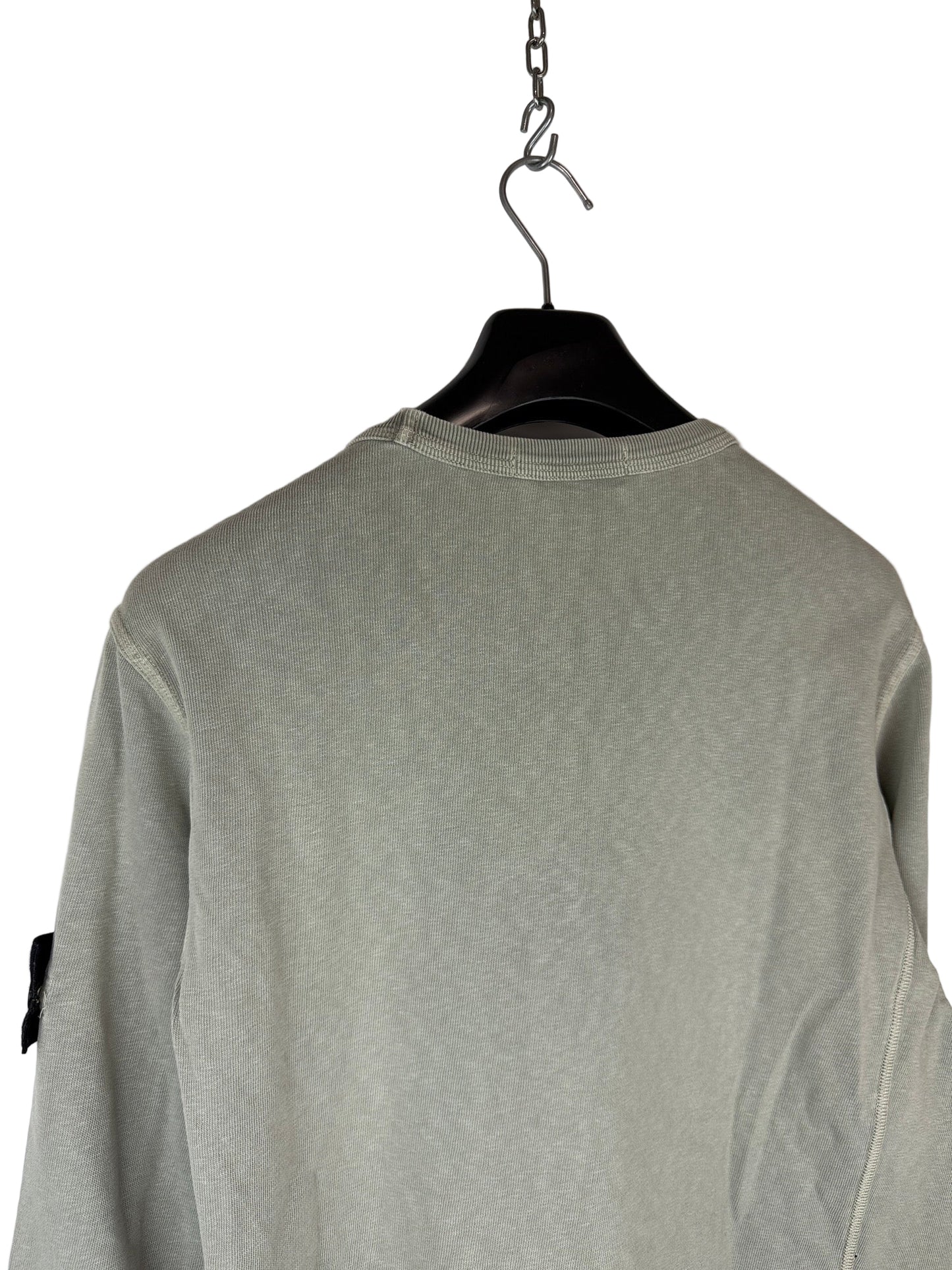 Felpa verde salvia Stone Island - Taglia M