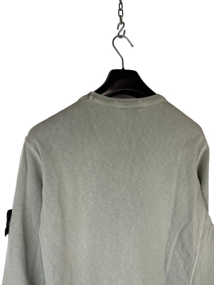 Felpa verde salvia Stone Island - Taglia M