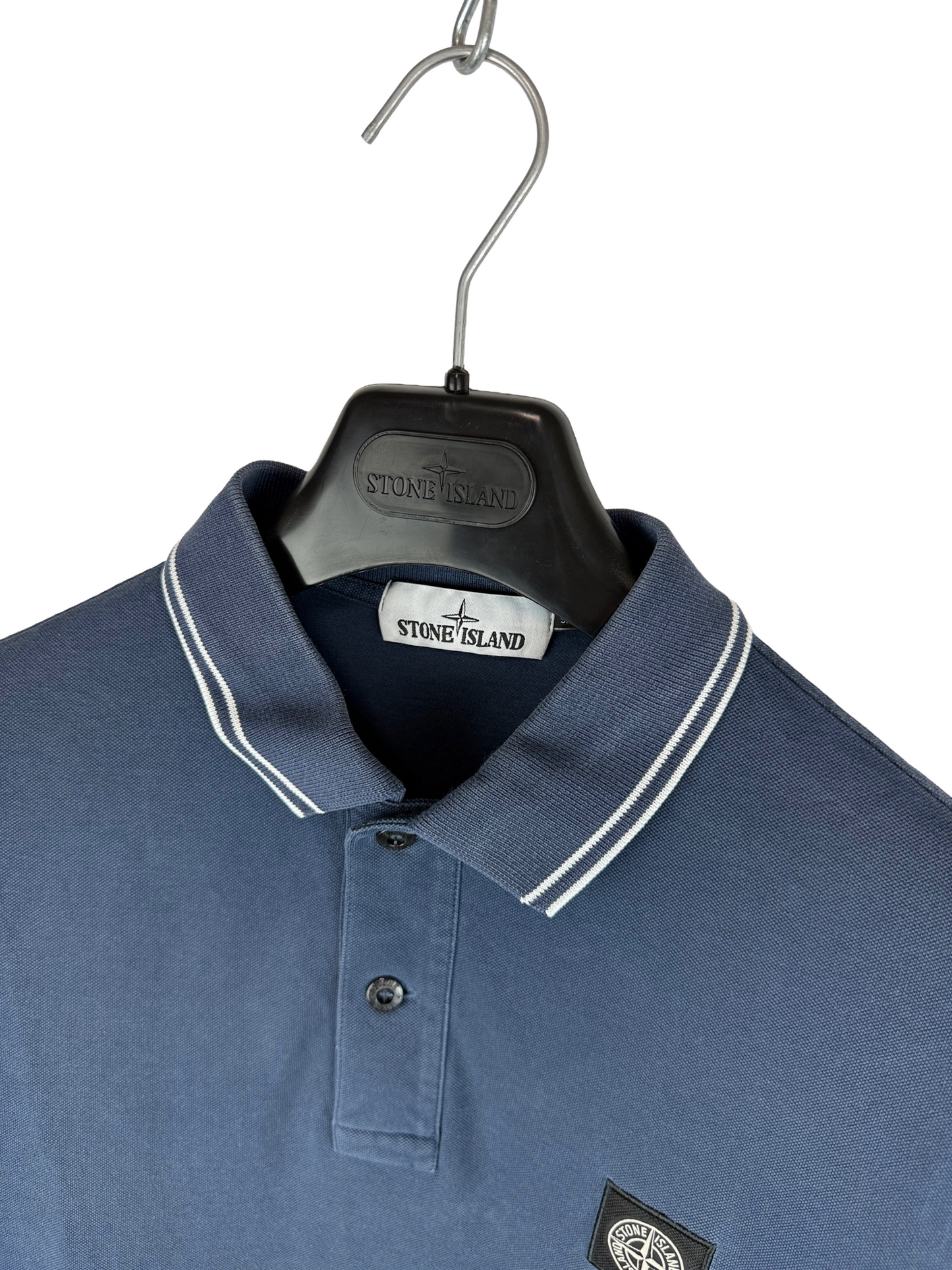 Polo blu Stone Island - Taglia L
