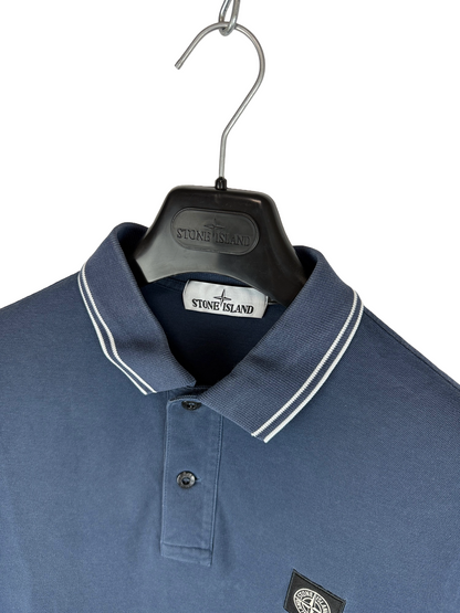 Polo blu Stone Island - Taglia L