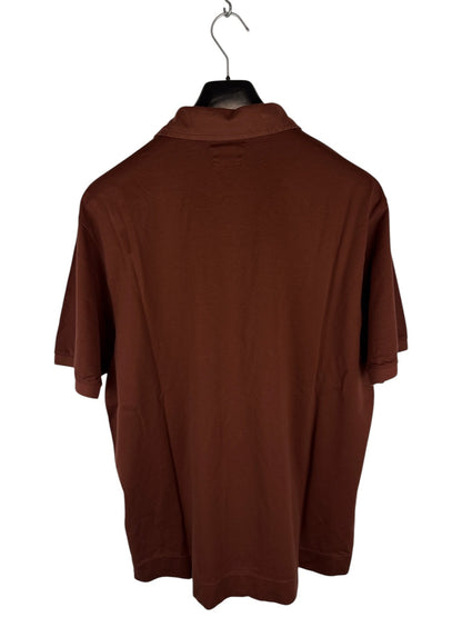 Polo marrone C.P. Company (nuova con cartellino) - Taglia XL