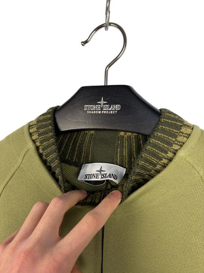 Maglione verde Stone Island (nuovo con cartellino) - Taglia L